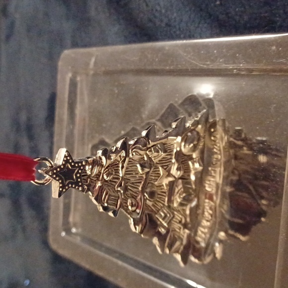 Regent Square Silver Plated Christmas Tree Jewelry Ornament Swarovski Crystal - Picture 8 of 11